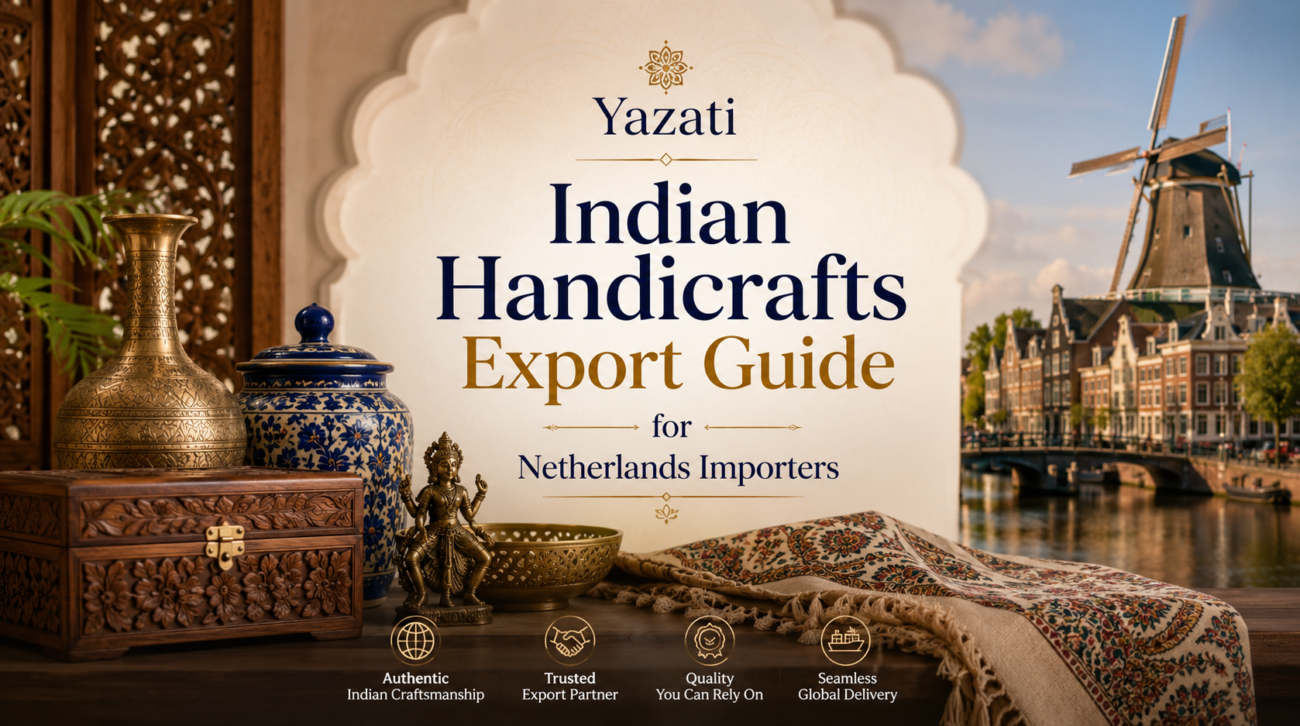 Indian Handicrafts Export Guide for Netherlands Importers