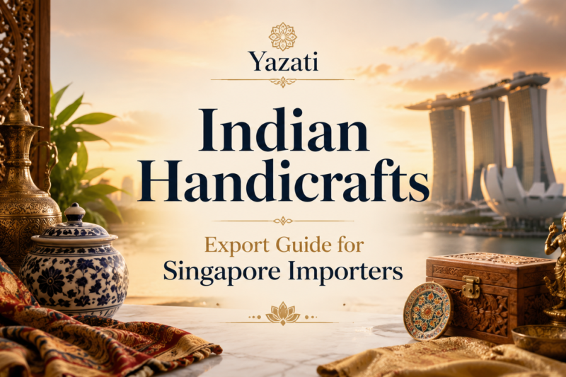 Indian Handicrafts Export Guide for Singapore Importers