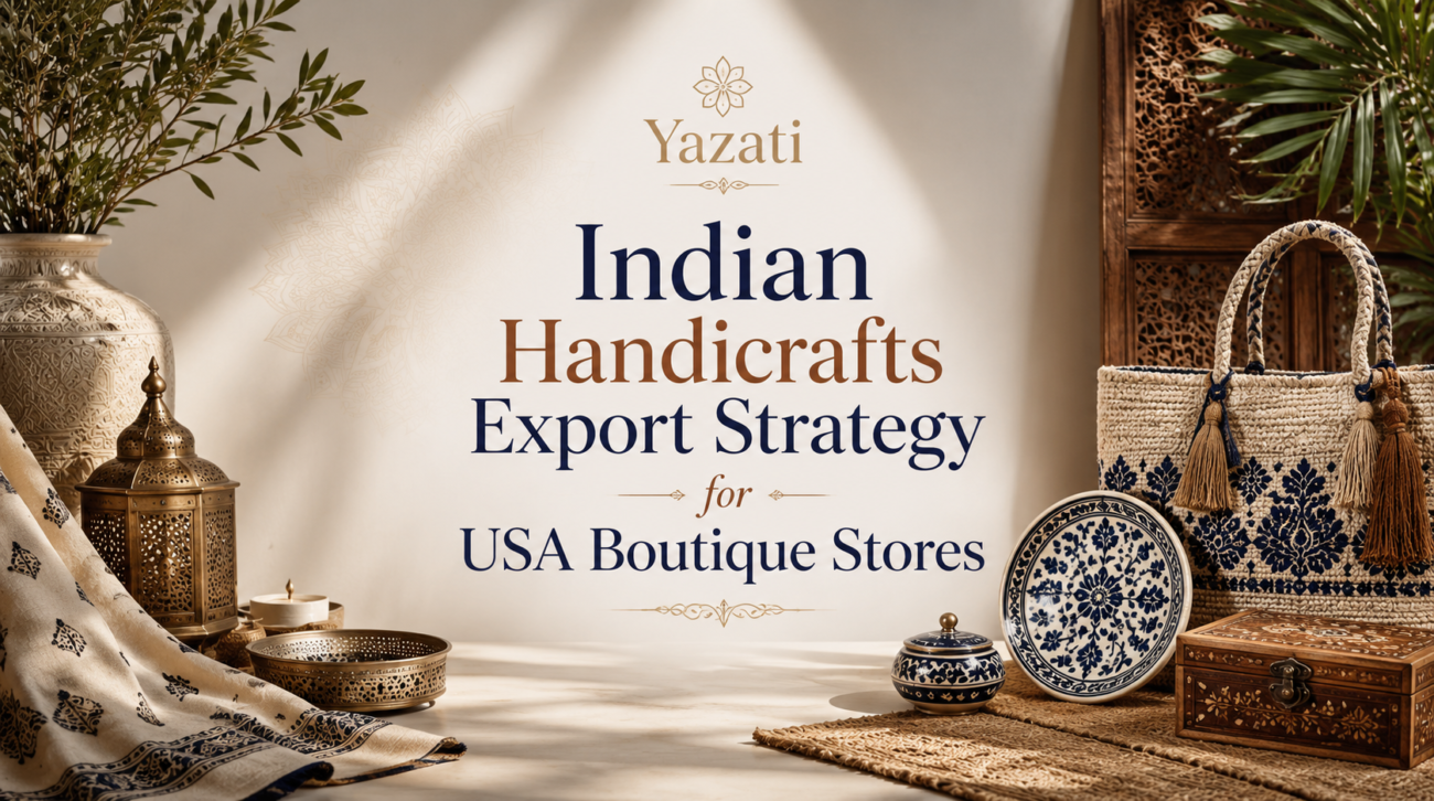 Indian Handicrafts Export Strategy for USA Boutique Stores