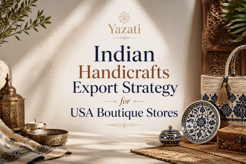 Indian Handicrafts Export Strategy for USA Boutique Stores