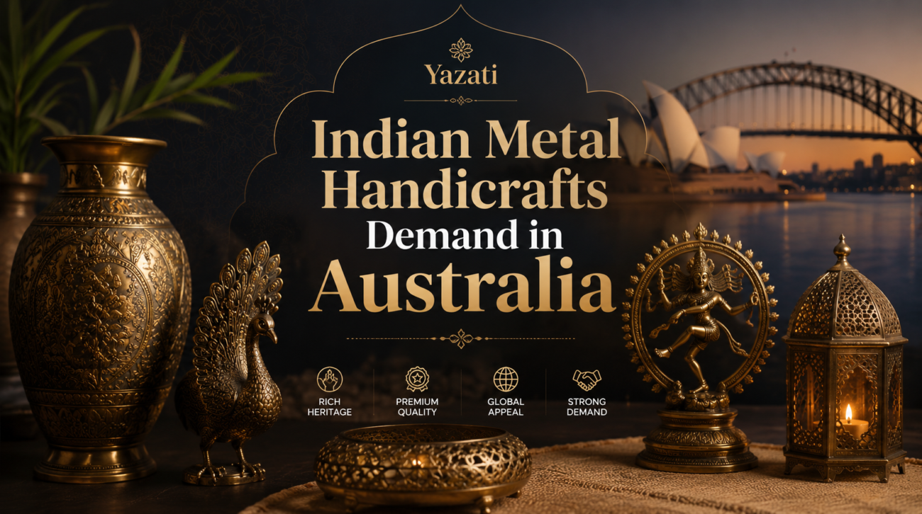 Indian Metal Handicrafts Demand in Australia