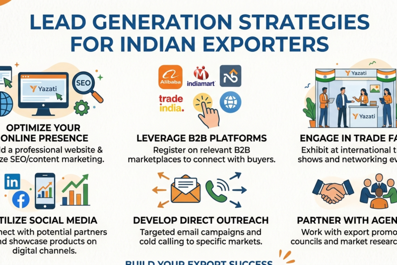 Lead Generation Strategies for Indian Exporters