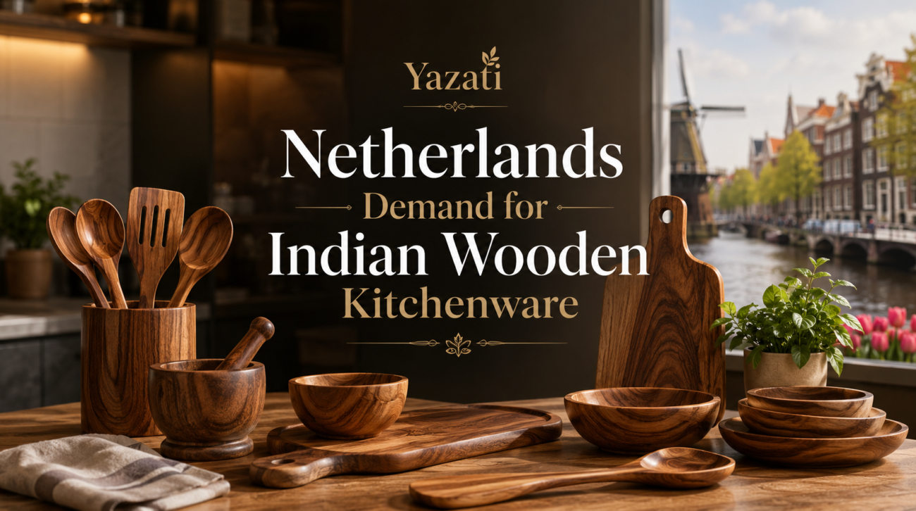 Netherlands Demand for Indian Wooden Kitchenware
