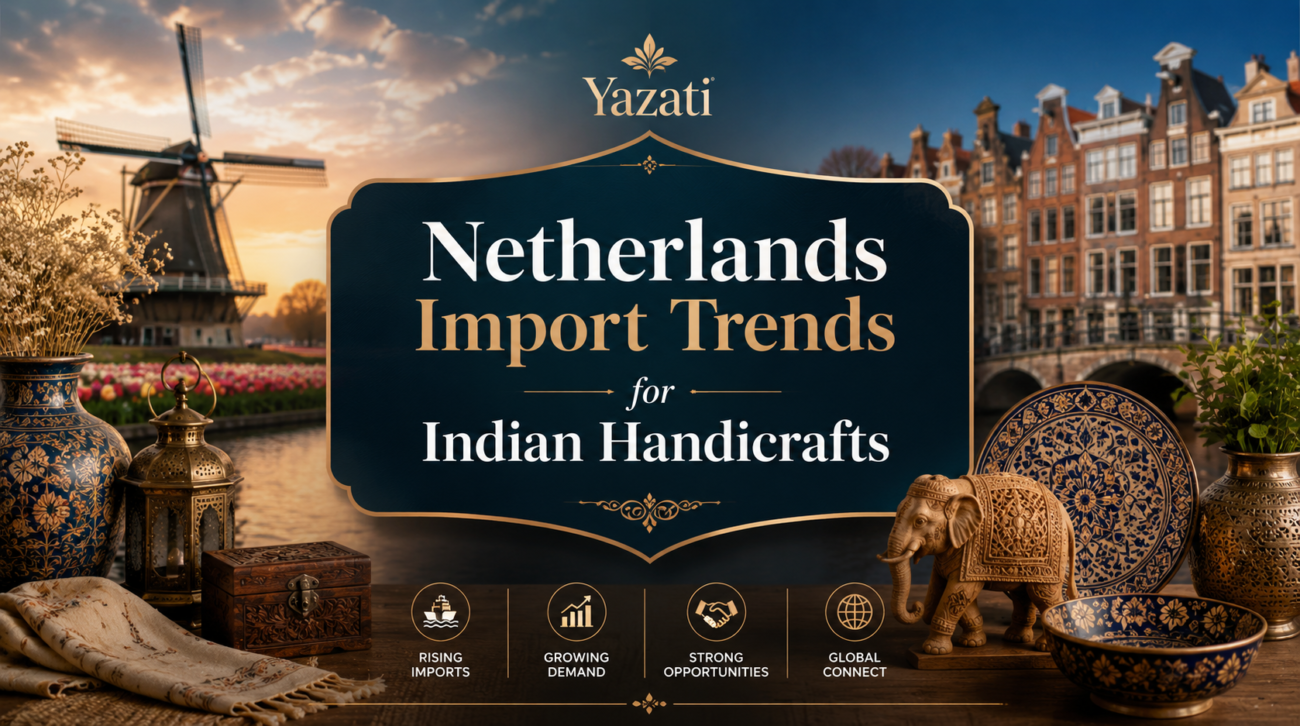 Netherlands Import Trends for Indian Handicrafts