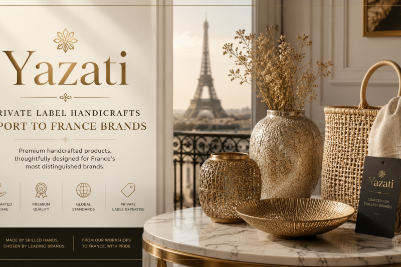 Private Label Handicrafts Export to France Brands