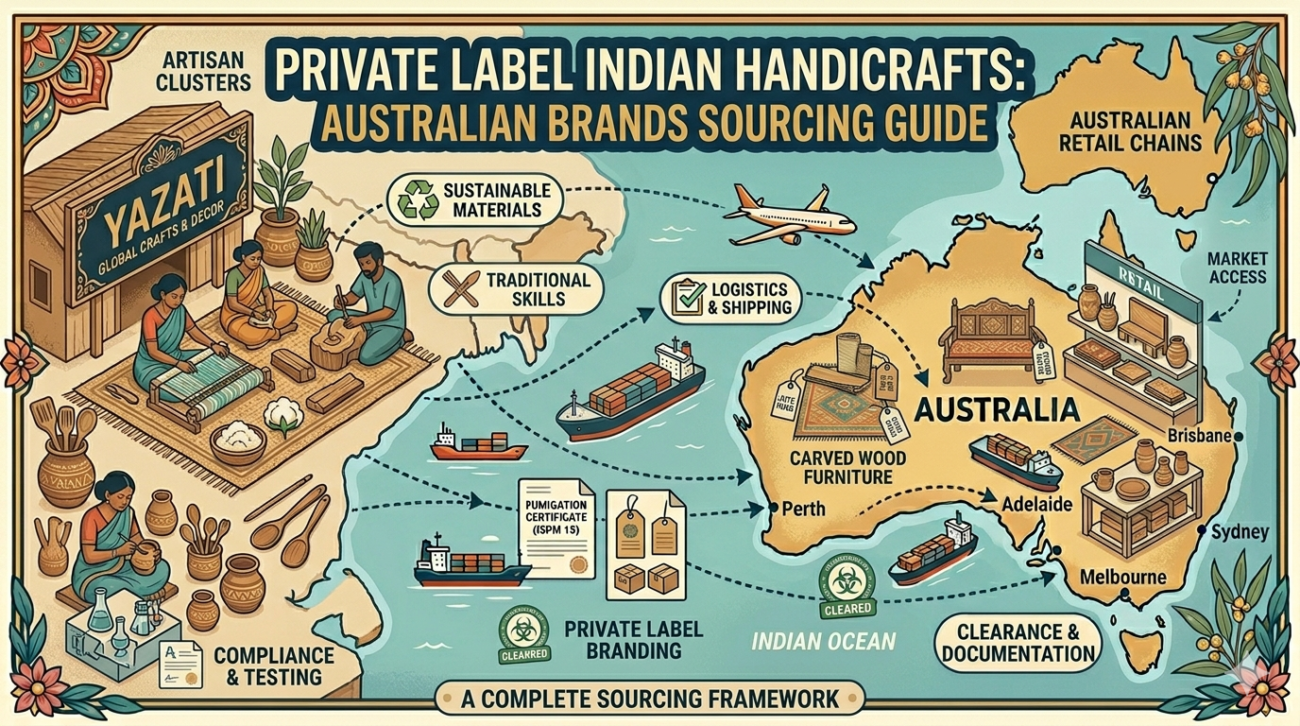 Private Label Indian Handicrafts for Australian Brands