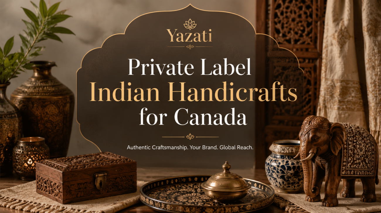 Private Label Indian Handicrafts for Canada