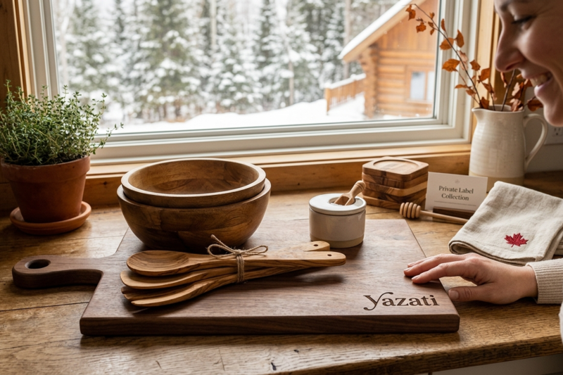 Private Label Wooden Kitchen Products for Canada