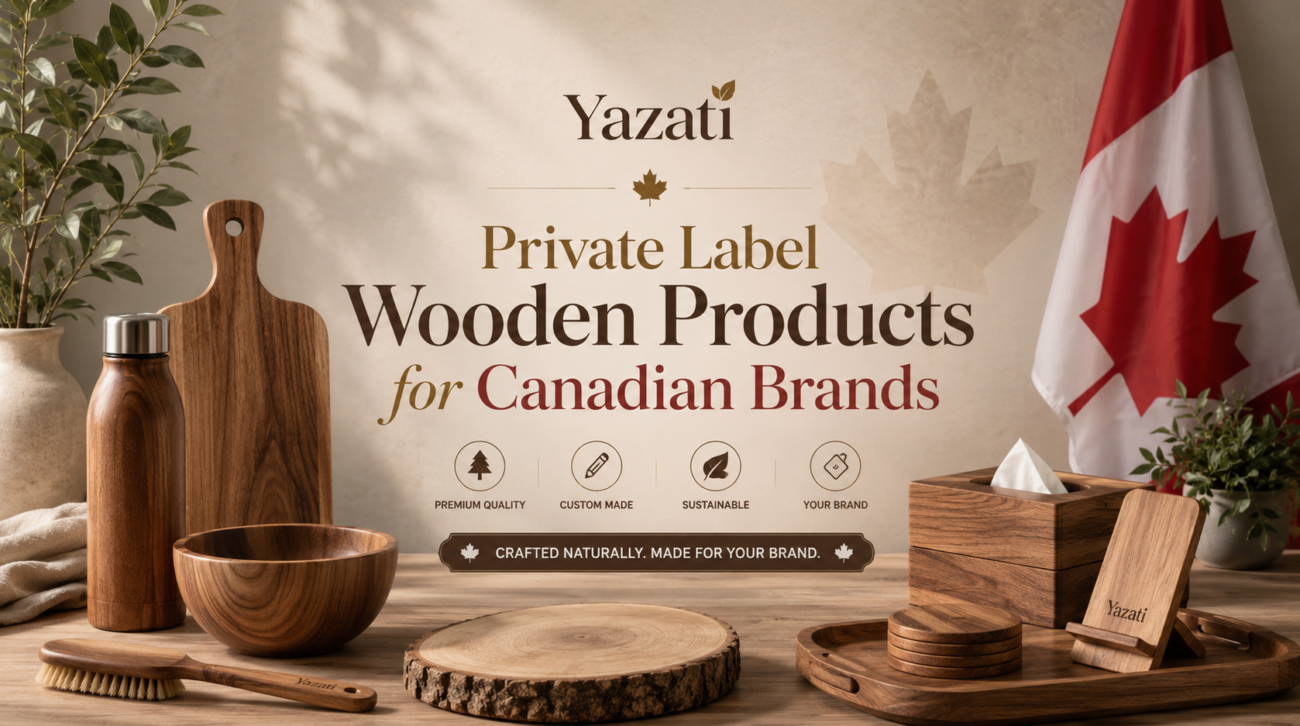 Private Label Wooden Products for Canadian Brands