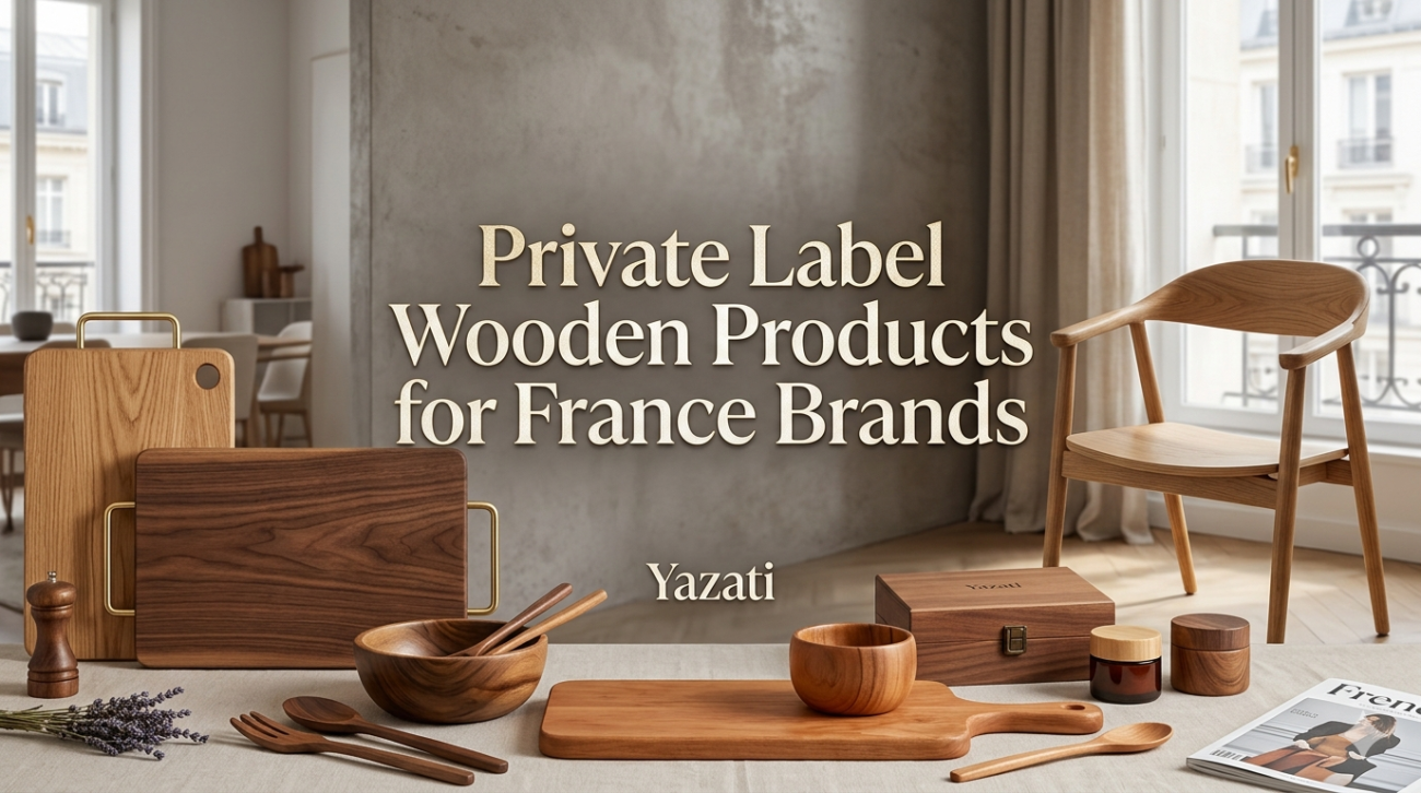 Private Label Wooden Products for France Brands