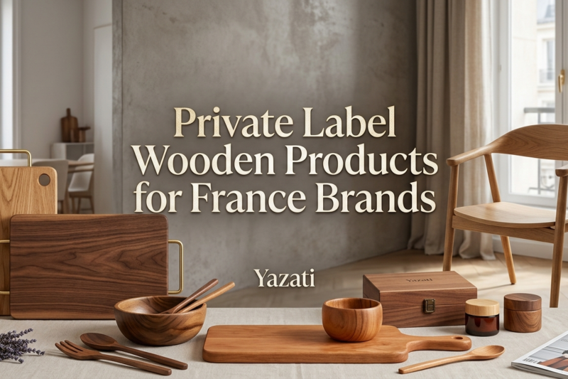 Private Label Wooden Products for France Brands