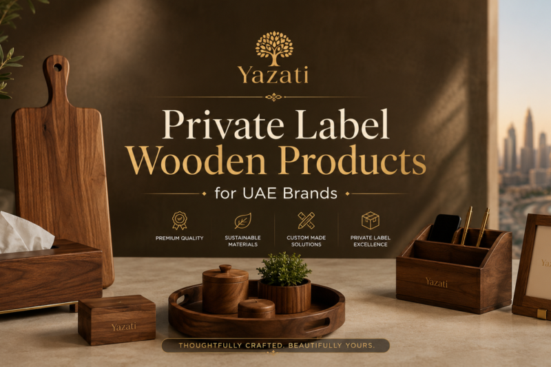 Private Label Wooden Products for UAE Brands