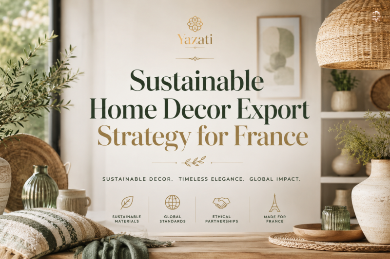 Sustainable Home Decor Export Strategy for France