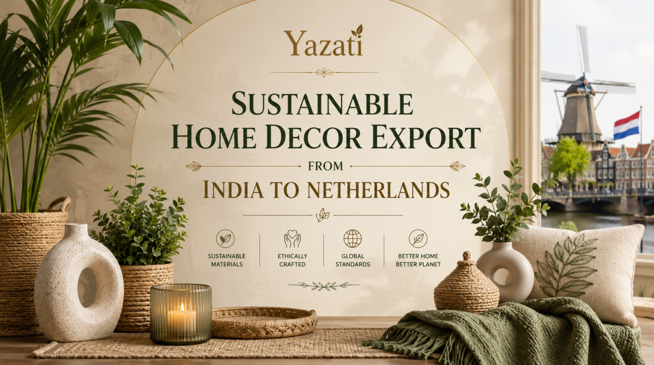 Sustainable Home Decor Export from India to Netherlands