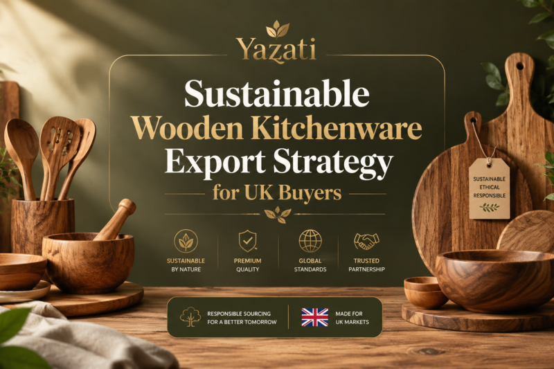 Sustainable Wooden Kitchenware Export Strategy for UK Buyers