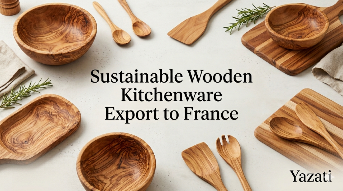 Sustainable Wooden Kitchenware Export to France