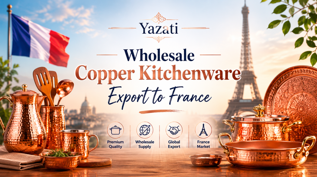 Wholesale Copper Kitchenware Export to France