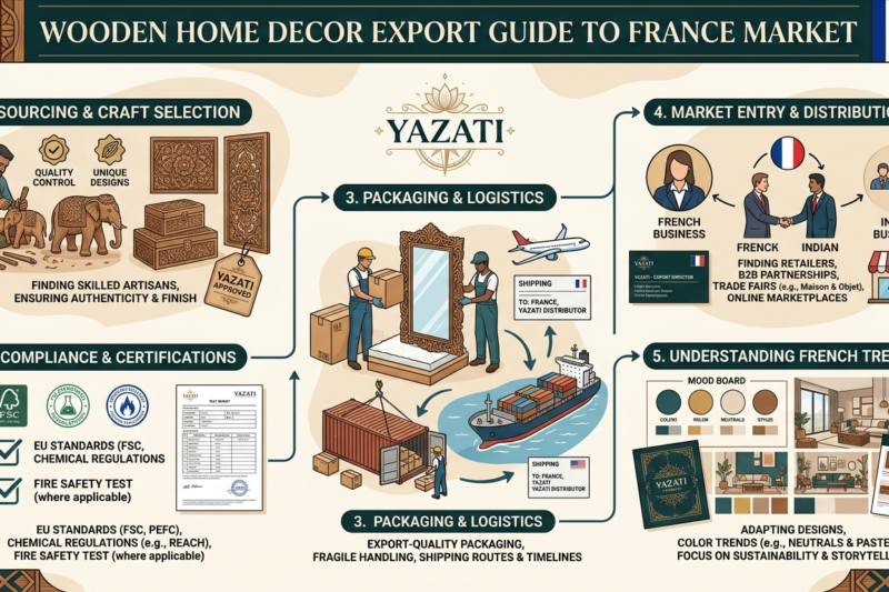 Wooden Home Decor Export Guide to France Market