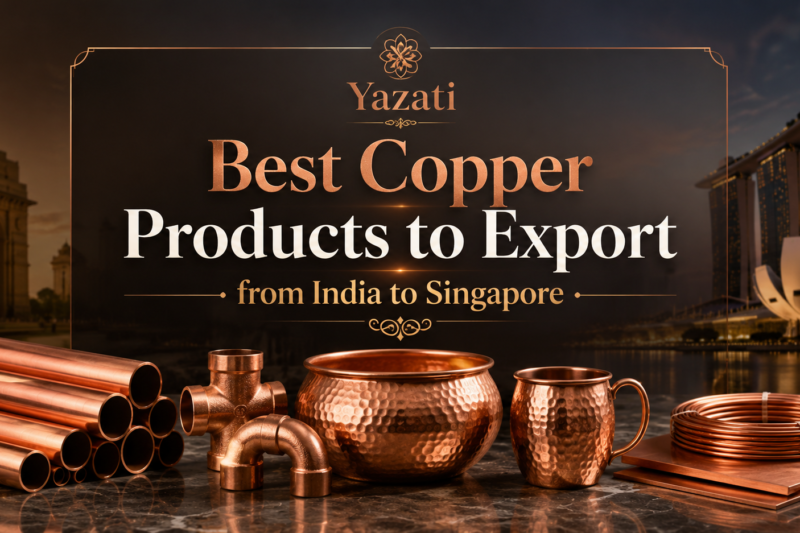 Best Copper Products to Export from India to Singapore