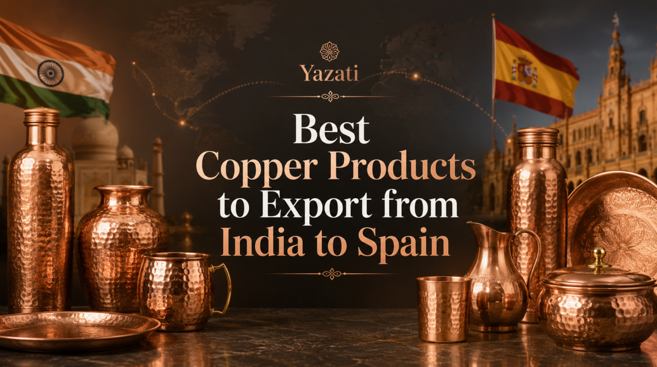 Best Copper Products to Export from India to Spain