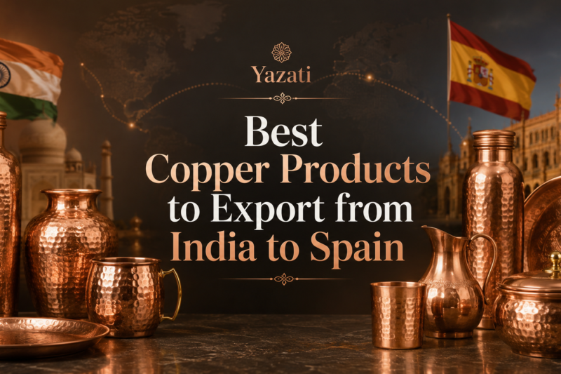 Best Copper Products to Export from India to Spain