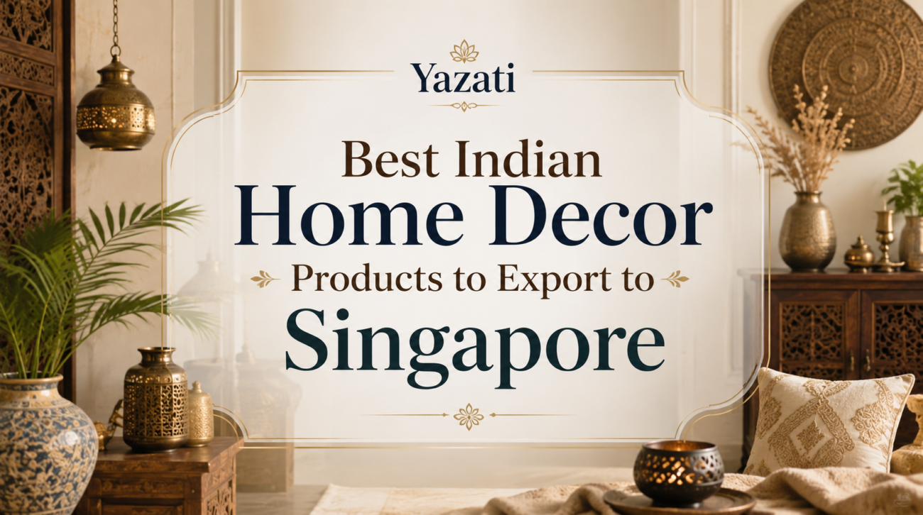 Best Indian Home Decor Products to Export to Singapore