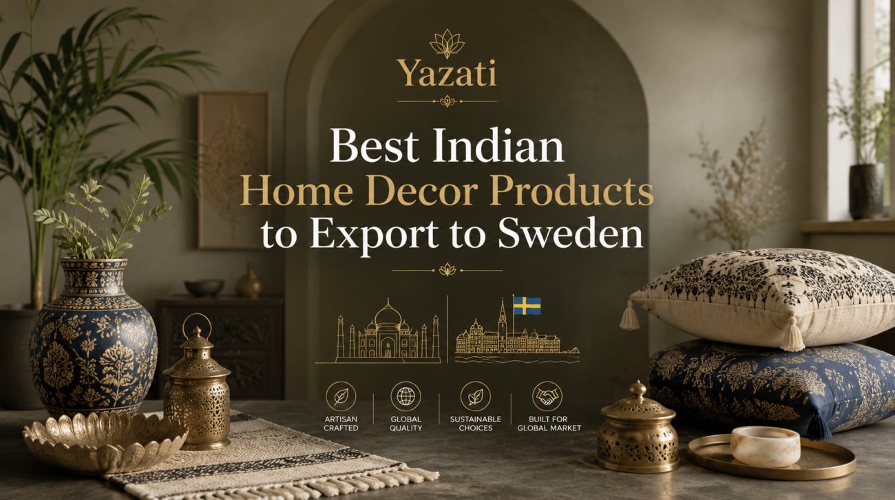 Best Indian Home Decor Products to Export to Sweden