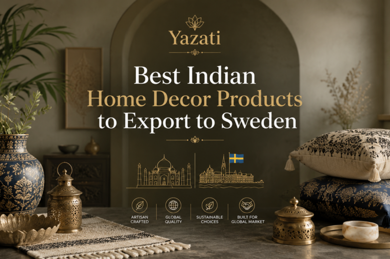Best Indian Home Decor Products to Export to Sweden