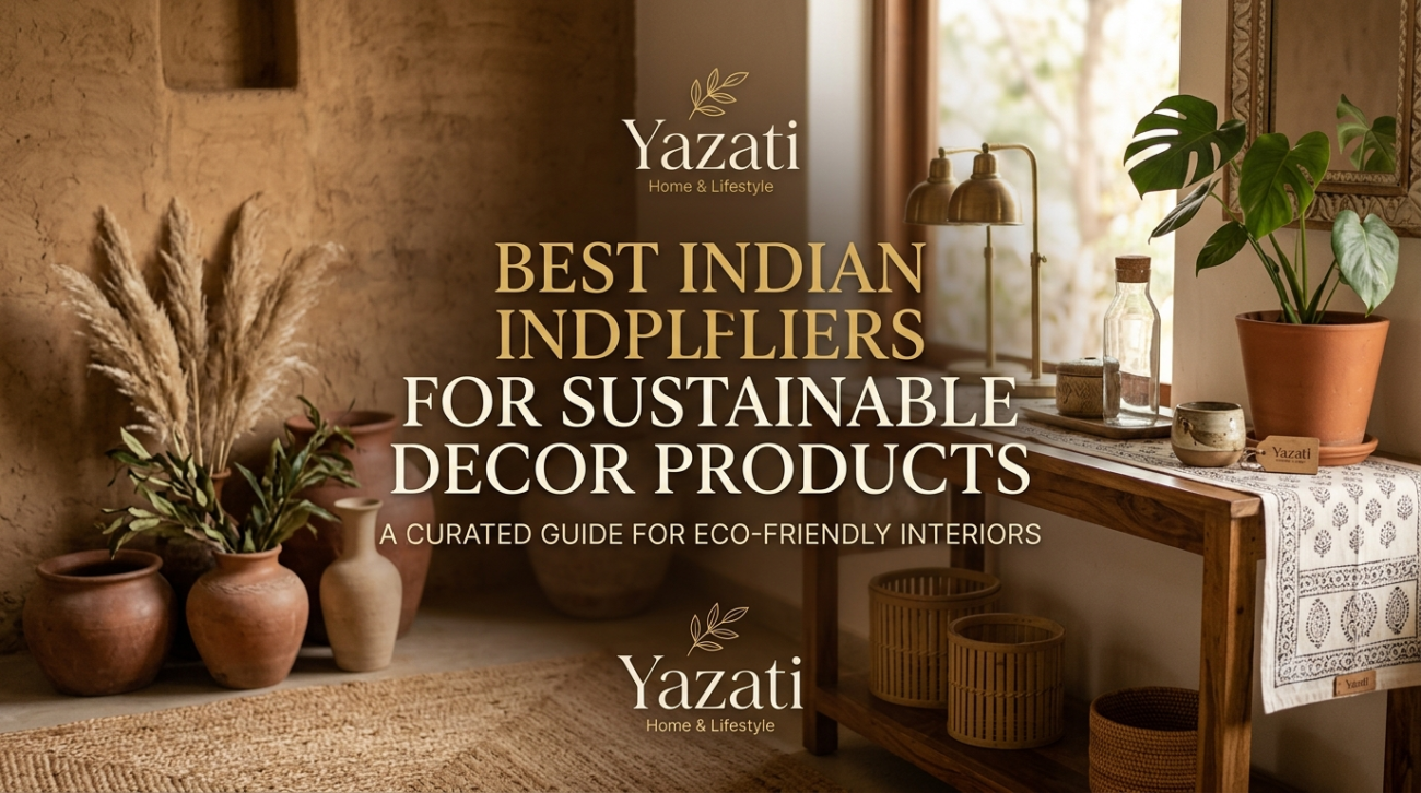 Best Indian Suppliers for Sustainable Decor Products