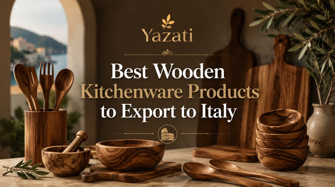 Best Wooden Kitchenware Products to Export to Italy