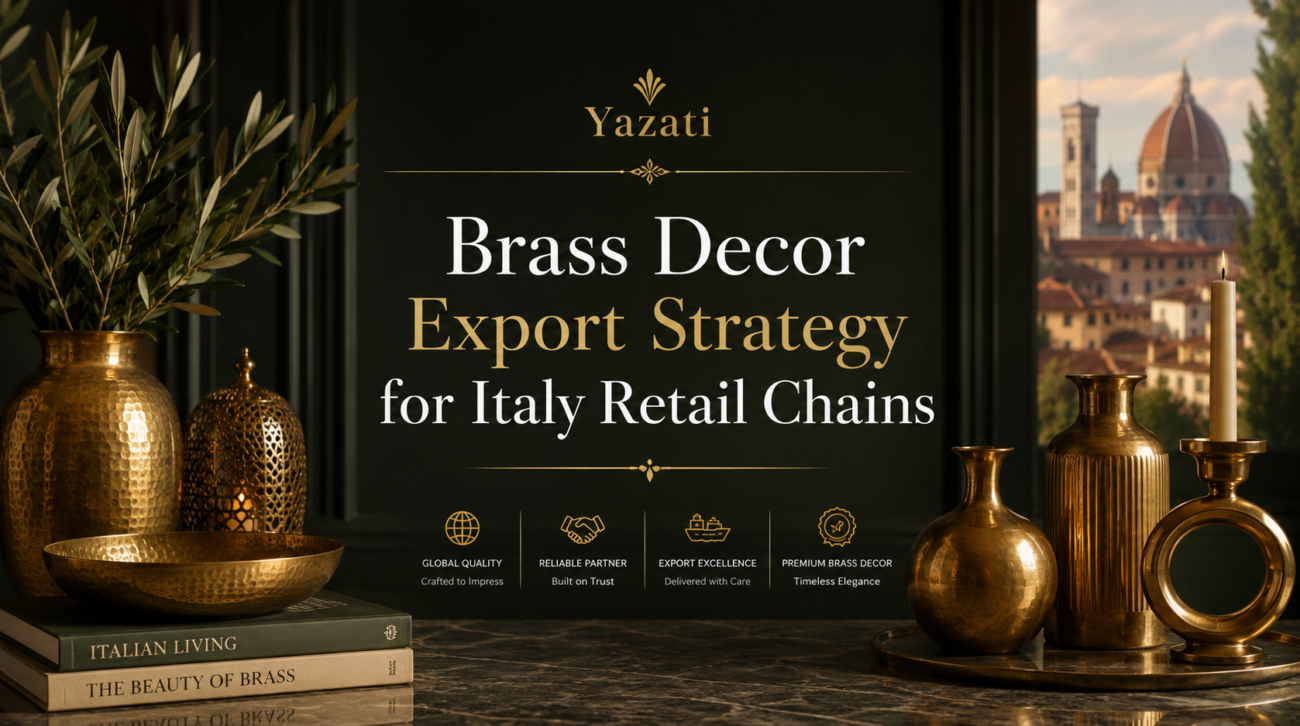 Brass Decor Export Strategy for Italy Retail Chains