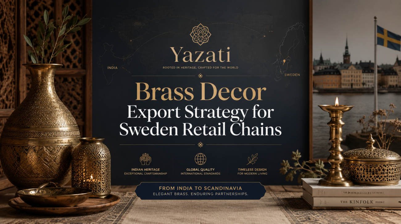 Brass Decor Export Strategy for Sweden Retail Chains