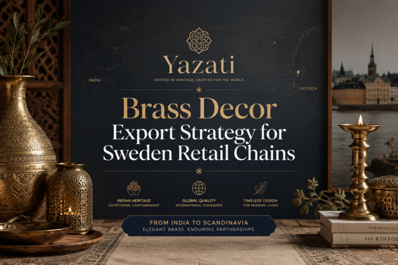 Brass Decor Export Strategy for Sweden Retail Chains
