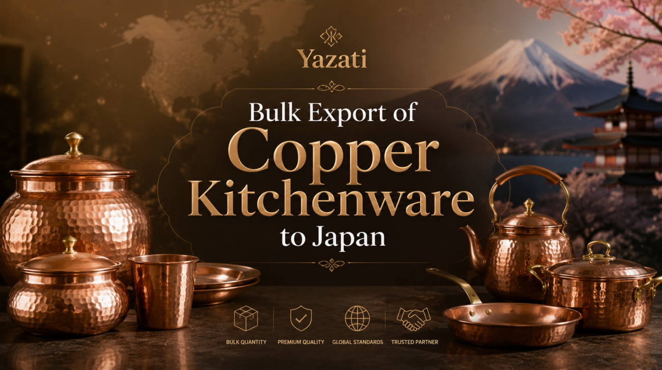 Bulk Export of Copper Kitchenware to Japan