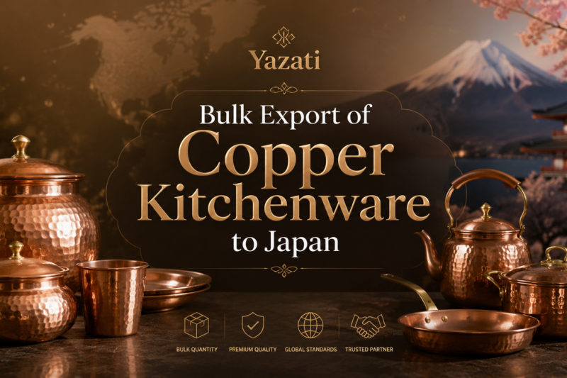 Bulk Export of Copper Kitchenware to Japan