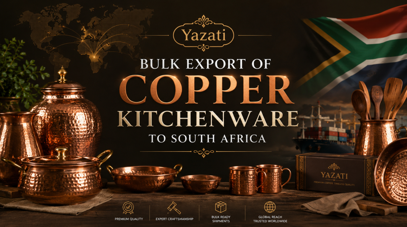 Bulk Export of Copper Kitchenware to South Africa