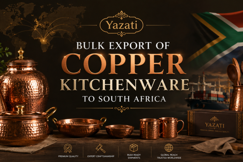 Bulk Export of Copper Kitchenware to South Africa