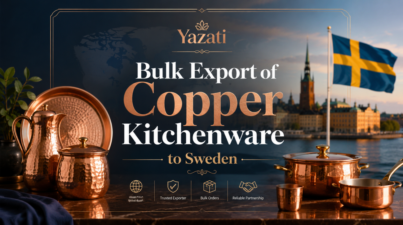 Bulk Export of Copper Kitchenware to Sweden