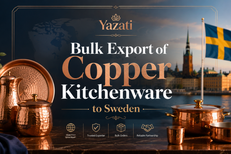 Bulk Export of Copper Kitchenware to Sweden
