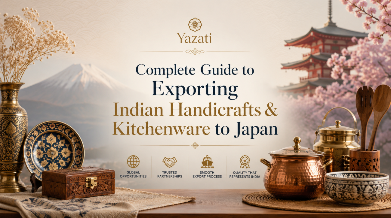 Complete Guide to Exporting Indian Handicrafts & Kitchenware to Japan