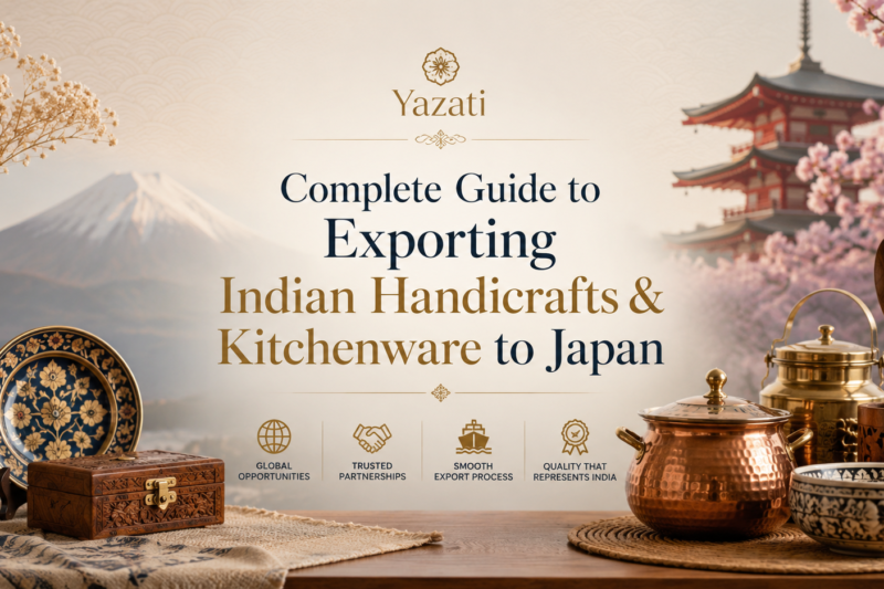 Complete Guide to Exporting Indian Handicrafts & Kitchenware to Japan
