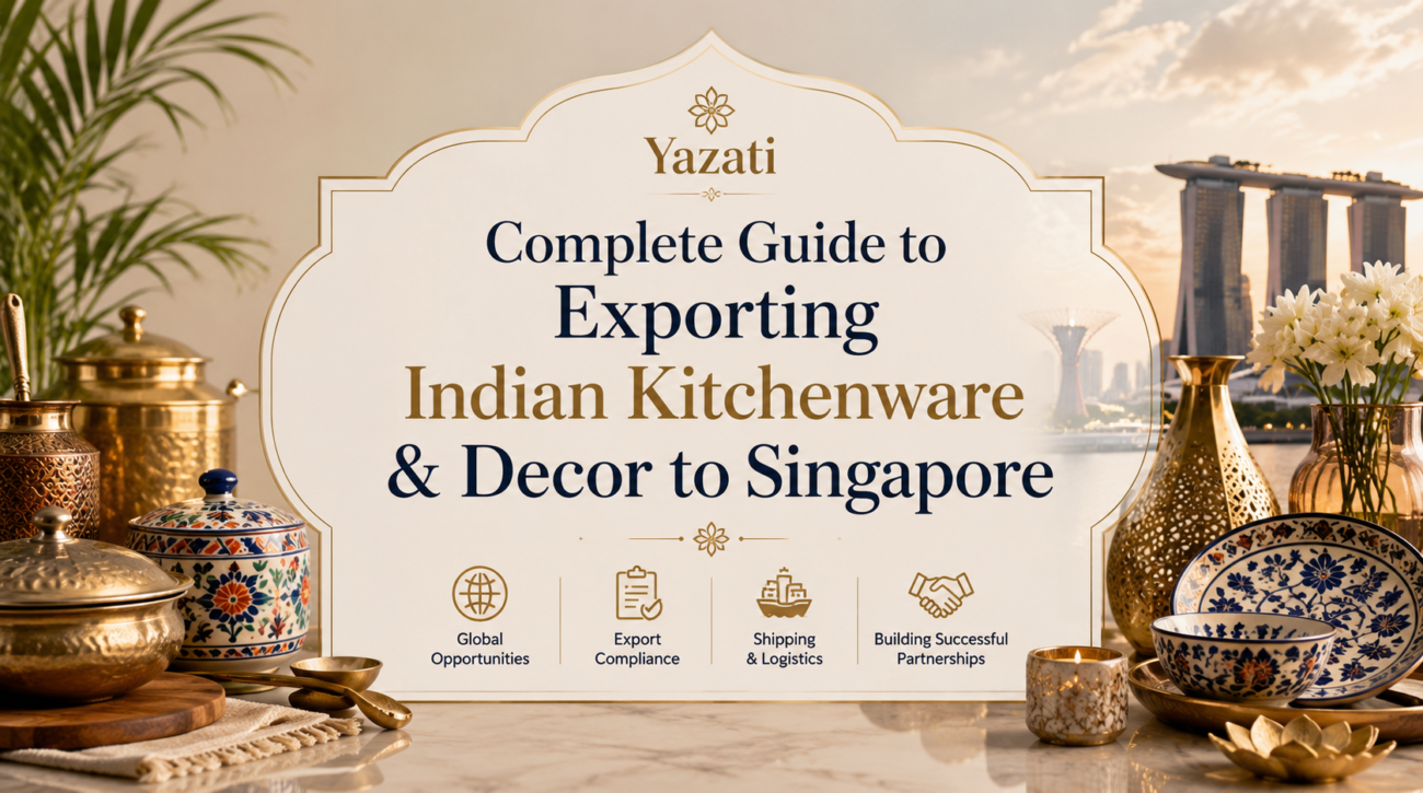 Complete Guide to Exporting Indian Kitchenware & Decor to Singapore