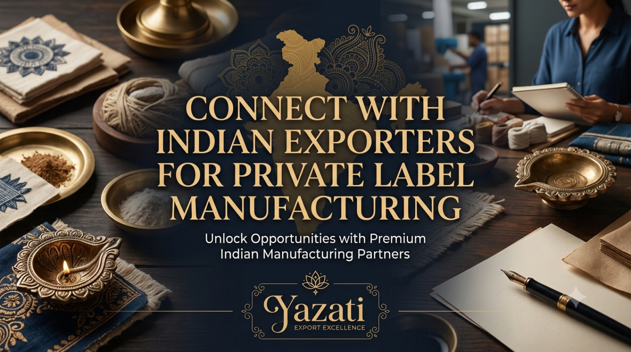Connect with Indian Exporters for Private Label Manufacturing