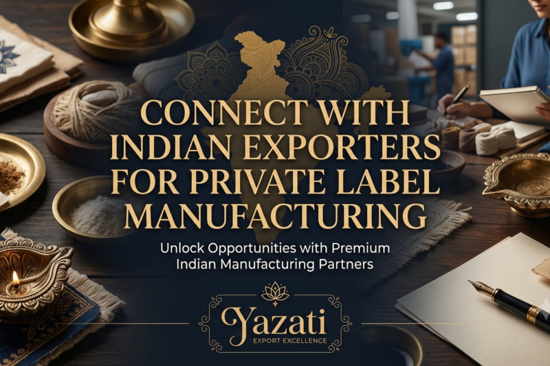 Connect with Indian Exporters for Private Label Manufacturing
