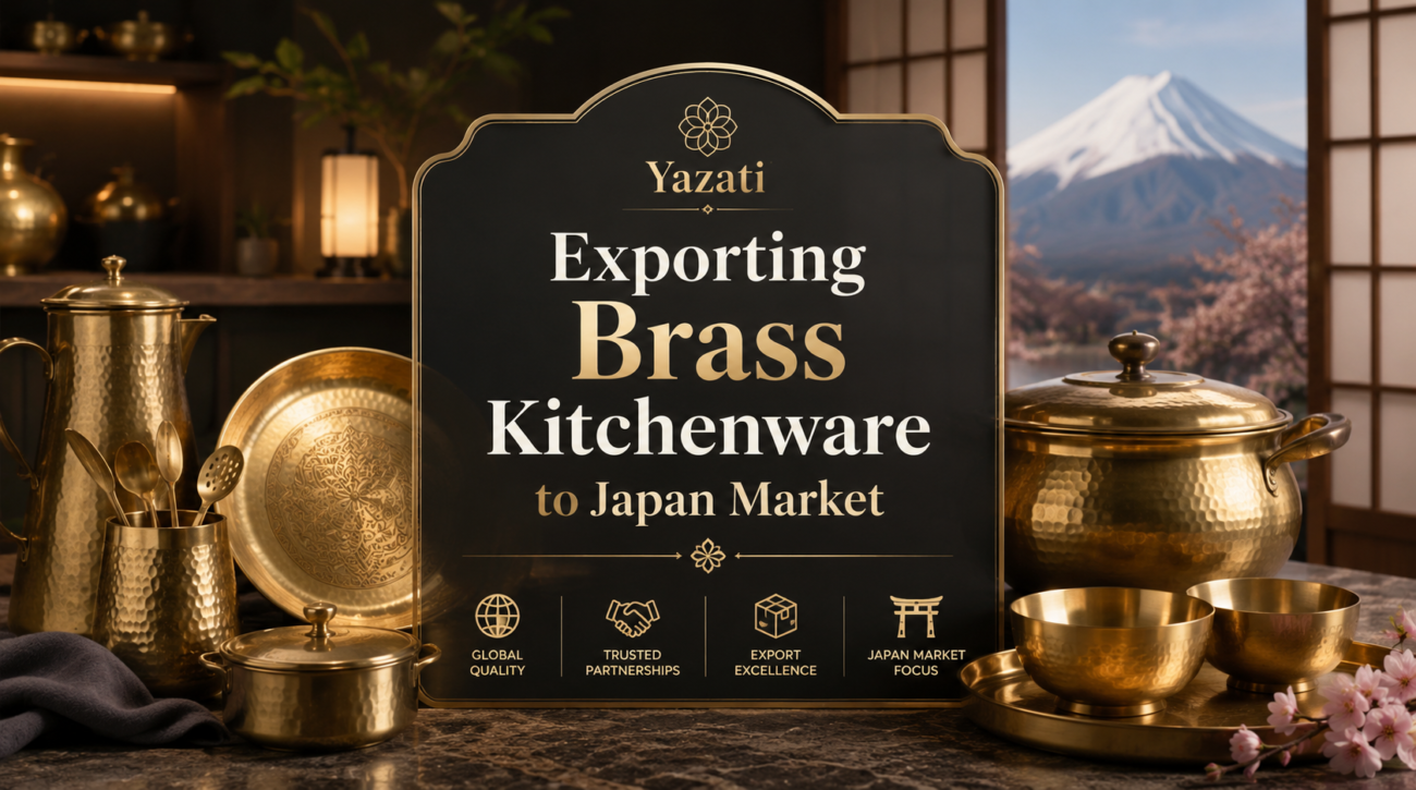 Exporting Brass Kitchenware to Japan Market