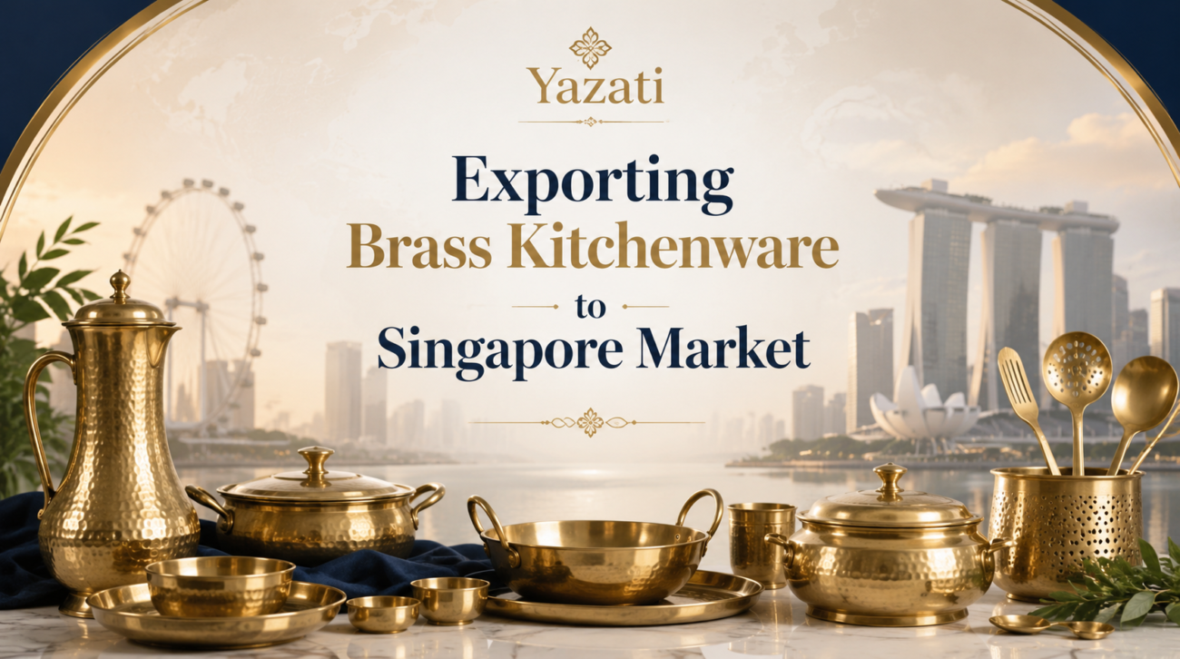 Exporting Brass Kitchenware to Singapore Market