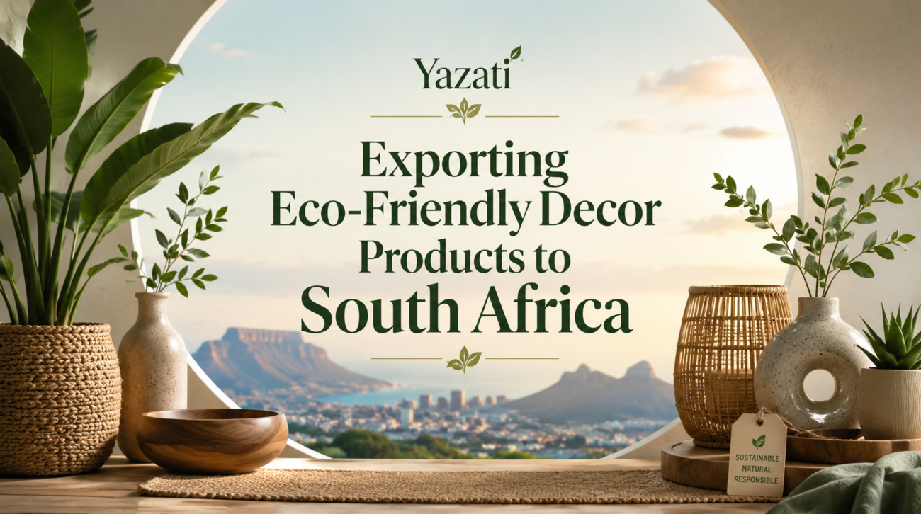 Exporting Eco-Friendly Decor Products to South Africa