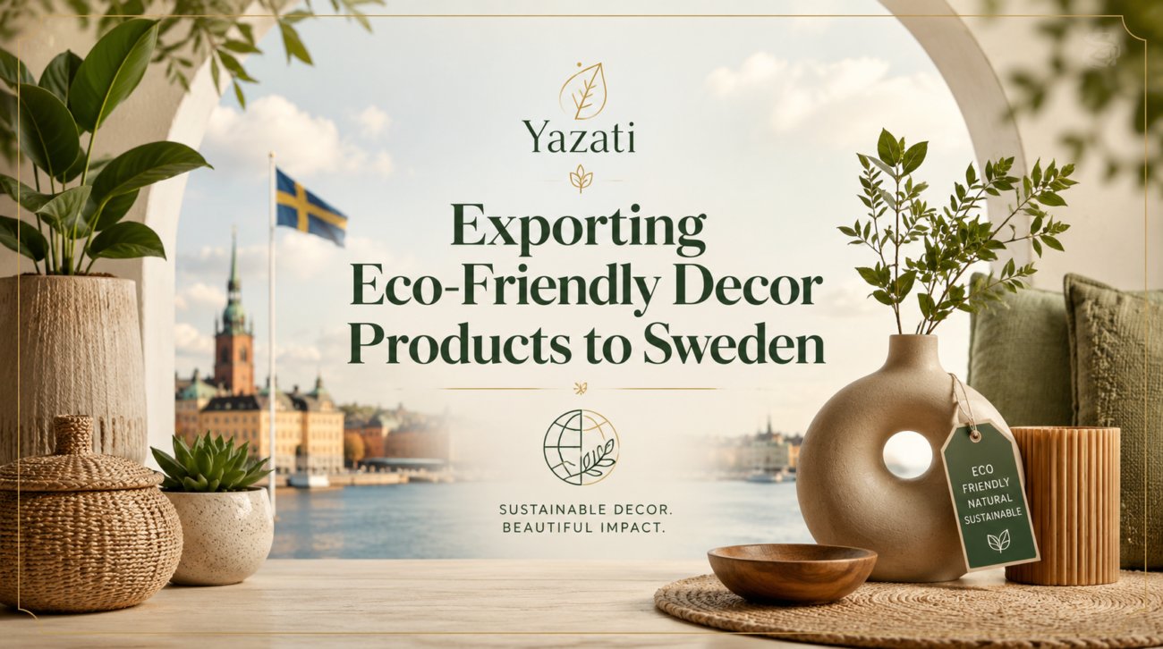 Exporting Eco-Friendly Decor Products to Sweden