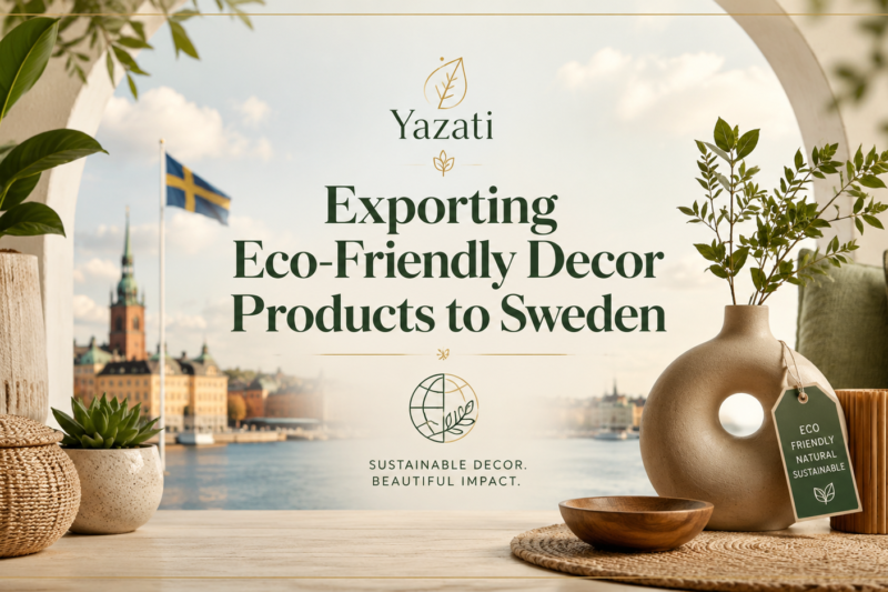 Exporting Eco-Friendly Decor Products to Sweden