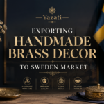Exporting Handmade Brass Decor to Sweden Market